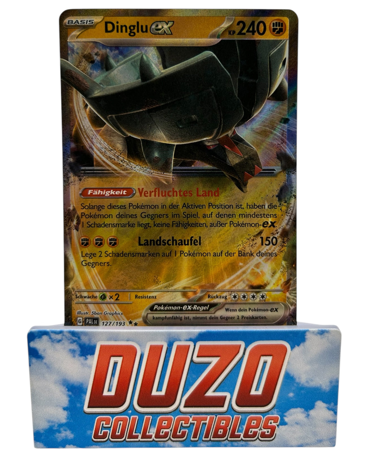 Dinglu EX 127/193 Pokemon 2023 Entwicklungen in Paldea
