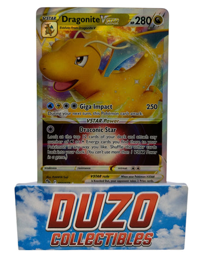 Dragonite VSTAR Ultra Rare 050/078 Pokemon 2022 Pokemon Go