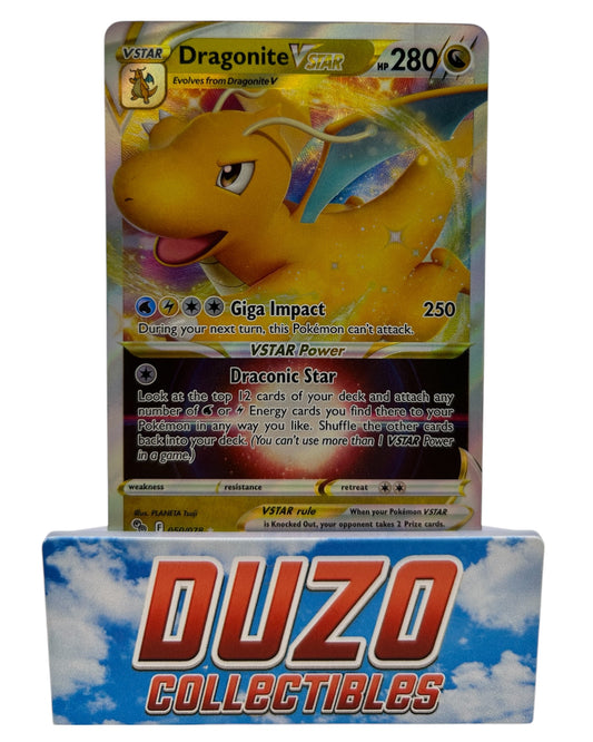 Dragonite VSTAR Ultra Rare 050/078 Pokemon 2022 Pokemon Go