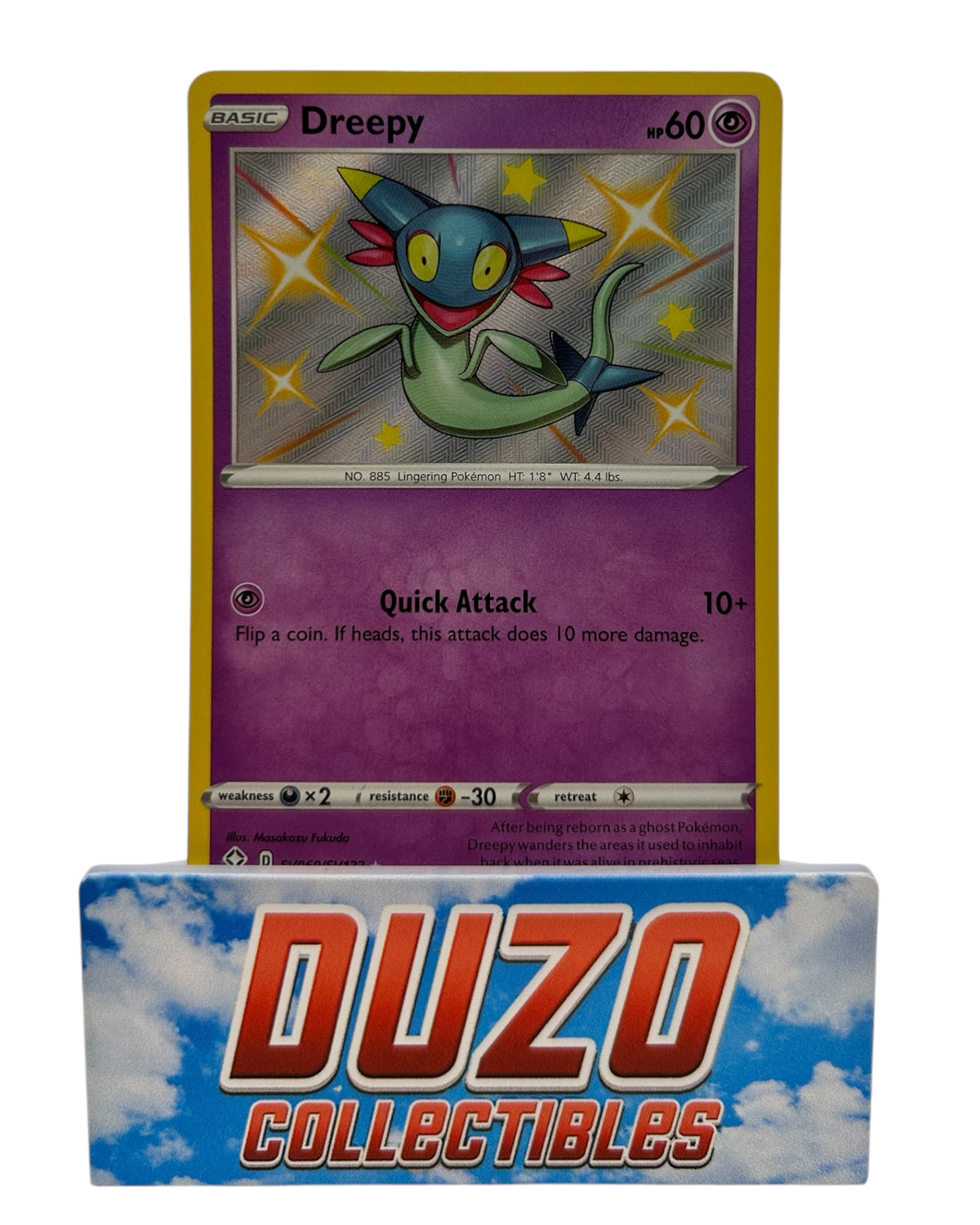 Dreepy Shiny SV060/SV122 Pokemon Nintendo 2021 Shining Fates