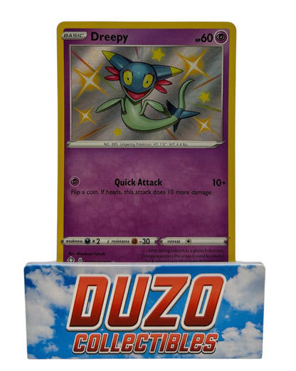 Dreepy Shiny SV060/SV122 Pokemon Nintendo 2021 Shining Fates