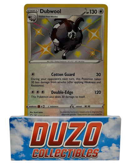 Dubwool Shiny SV104/SV122 Pokemon Nintendo 2021 Shining Fates
