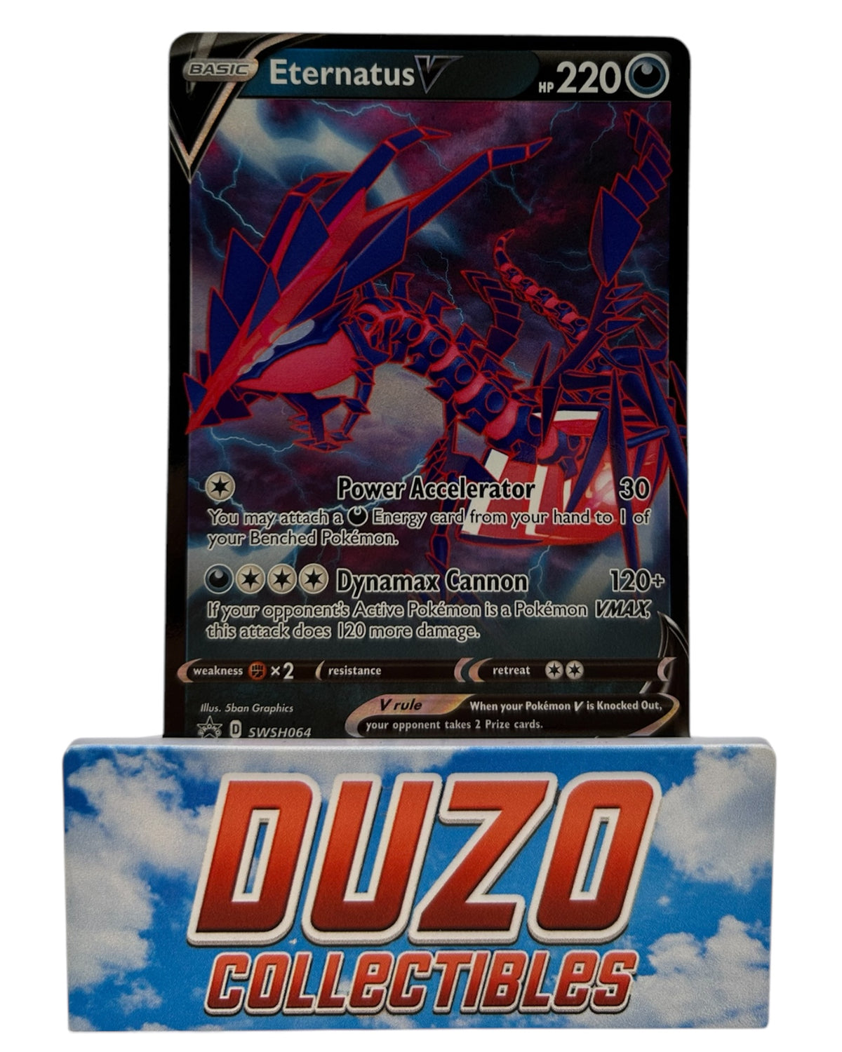 Eternatus V Black Star Promo SWSH064 Pokemon 2020 Sword and Shield