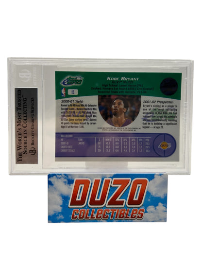 Kobe Bryant /5000 2001 E-Topps Beckett 8.5 No.15