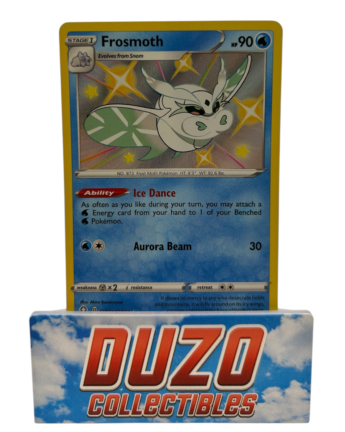 Frosmoth Shiny SV034/SV122 Pokemon Nintendo 2021 Shining Fates
