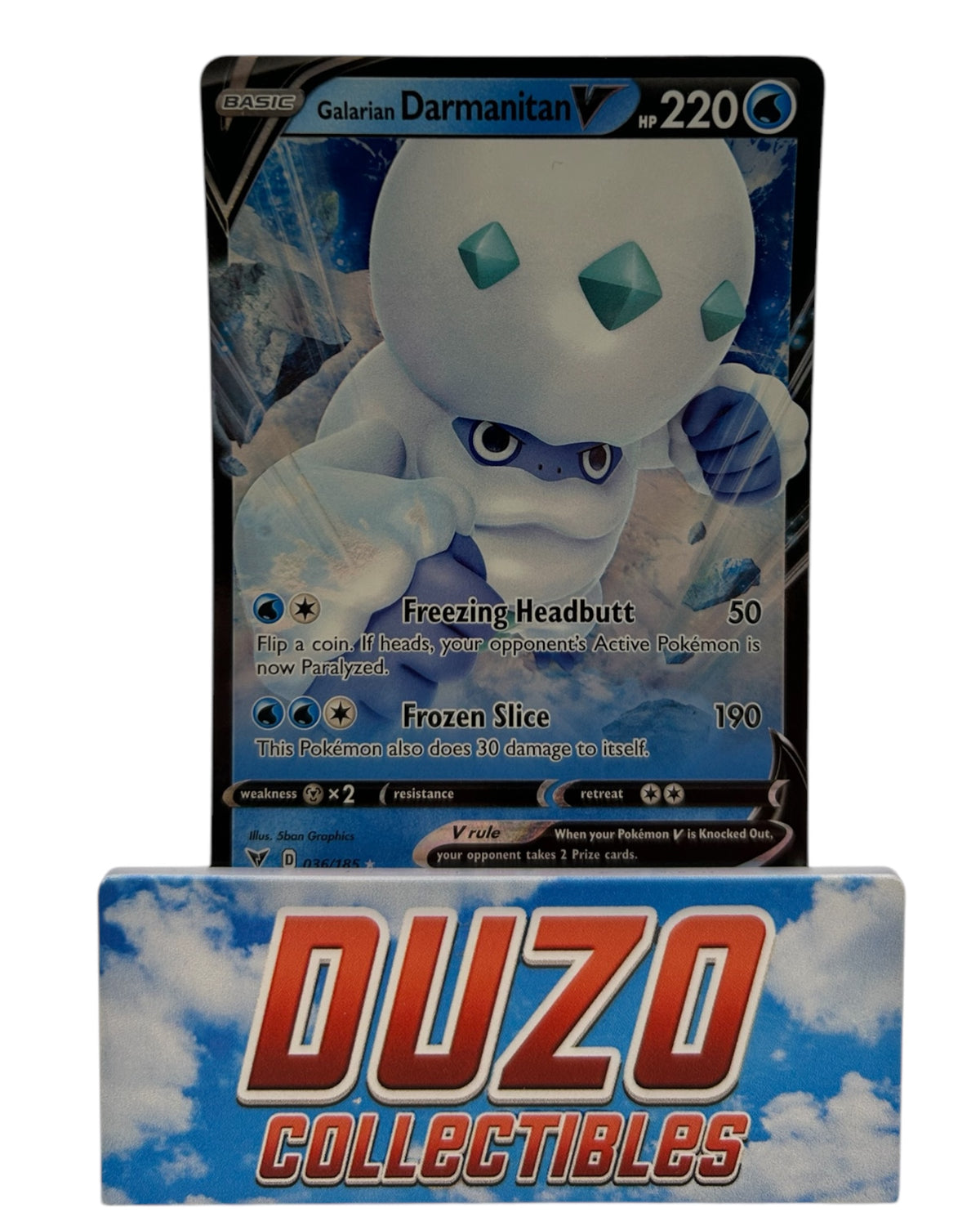 Galarian Darmanitan V 036/185 2020 Pokemon Vivid Voltage