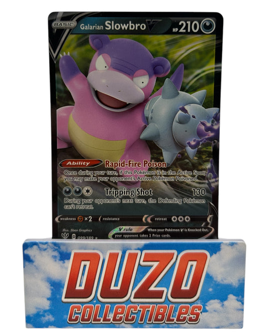 Galarian Slowbro V 099/189 Pokemon 2022 Astral Radience
