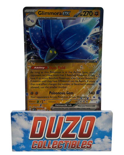 Glimmora EX Pokemon 2023 Obsidian Flames No.123/197