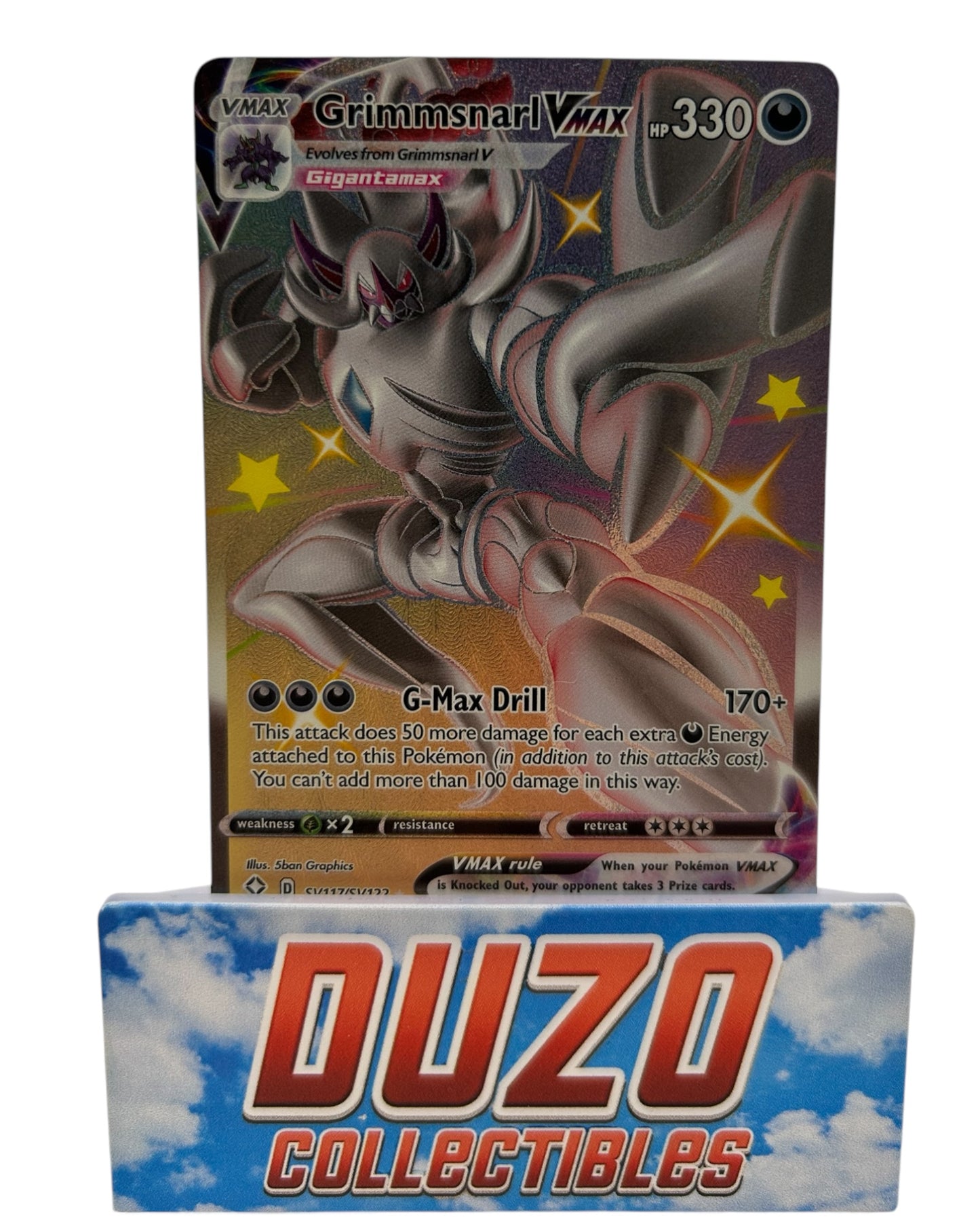 Grimmsnarl VMAX SV117/SV122 Pokemon Nintendo 2021 Shining Fates