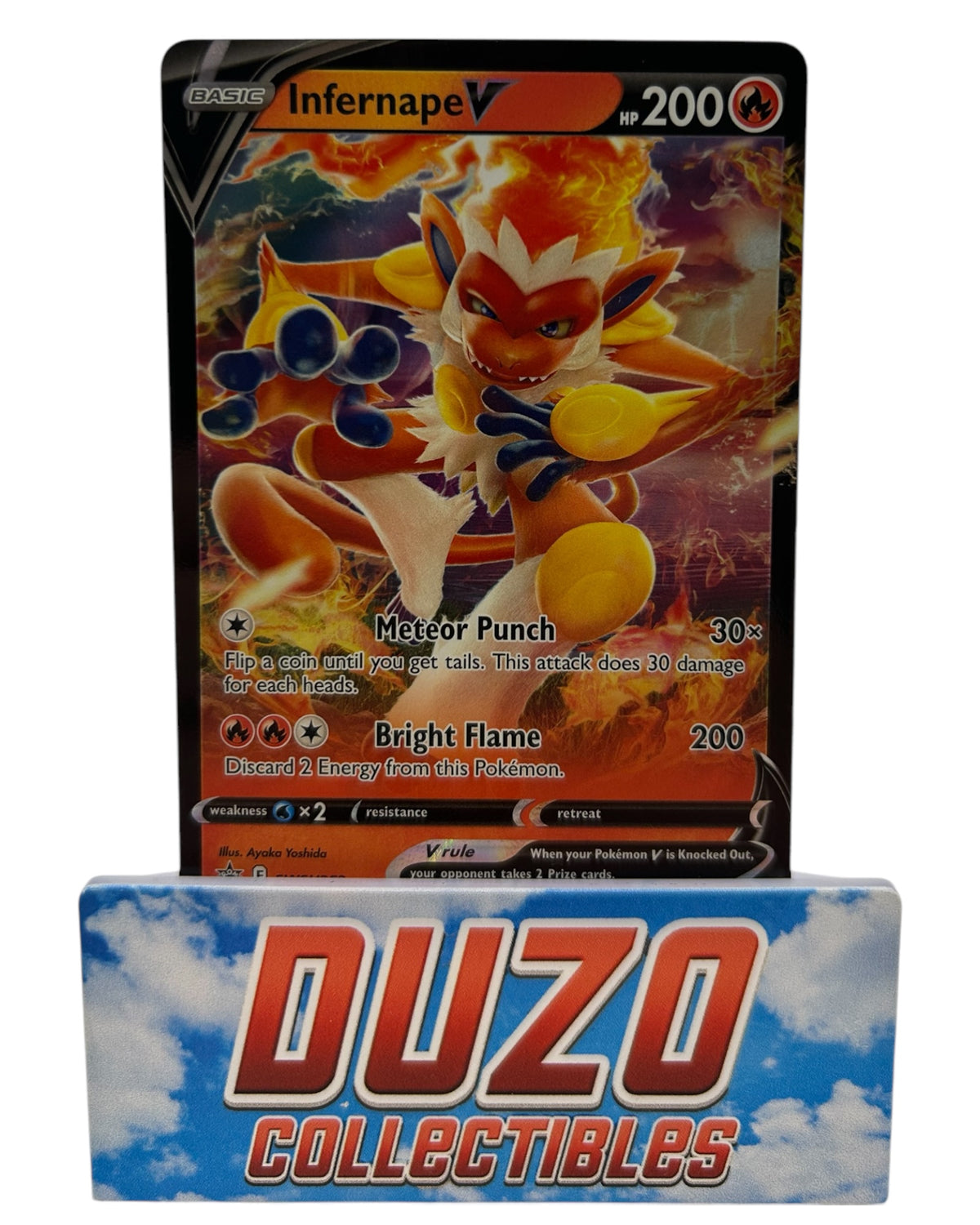 Infernape V Black Star Promo SWSH252 Pokemon 2022 Sword and Shield