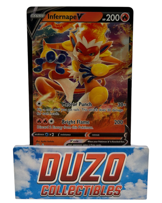Infernape V Black Star Promo SWSH252 Pokemon 2022 Sword and Shield