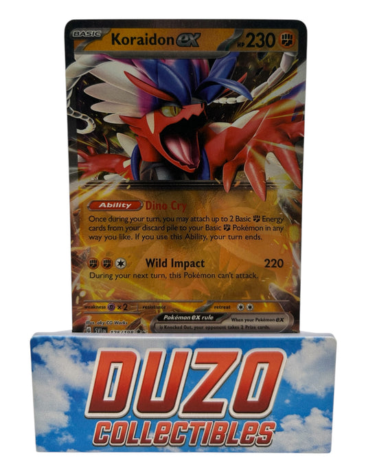 Koraidon EX Ultra Rare 125/198 Pokemon Scarlet and Violet