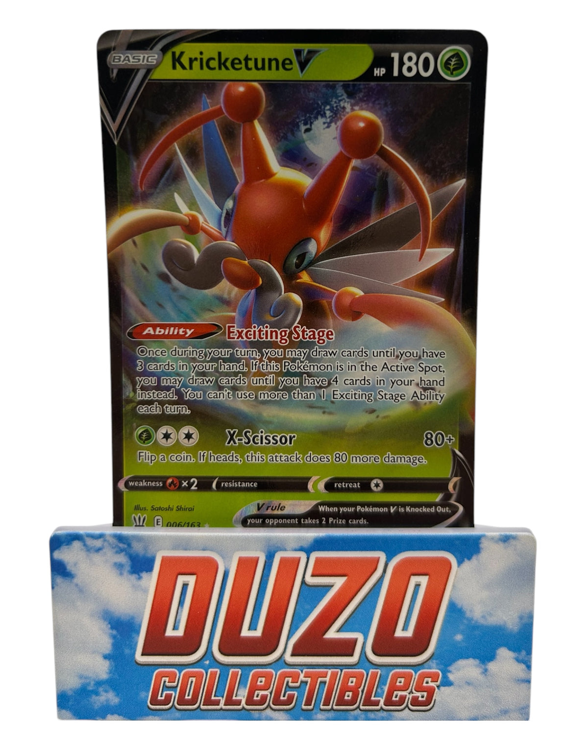 Kricketune V 006/163 Pokemon Battle Styles