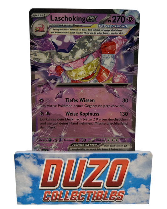 Laschoking EX 086/193 Pokemon 2023 Entwicklungen in Paldea