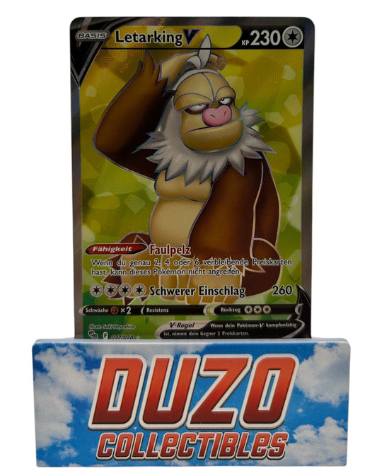 Letarking V Fullart 077/078 Pokemon Nintendo 2022 Pokemon Go