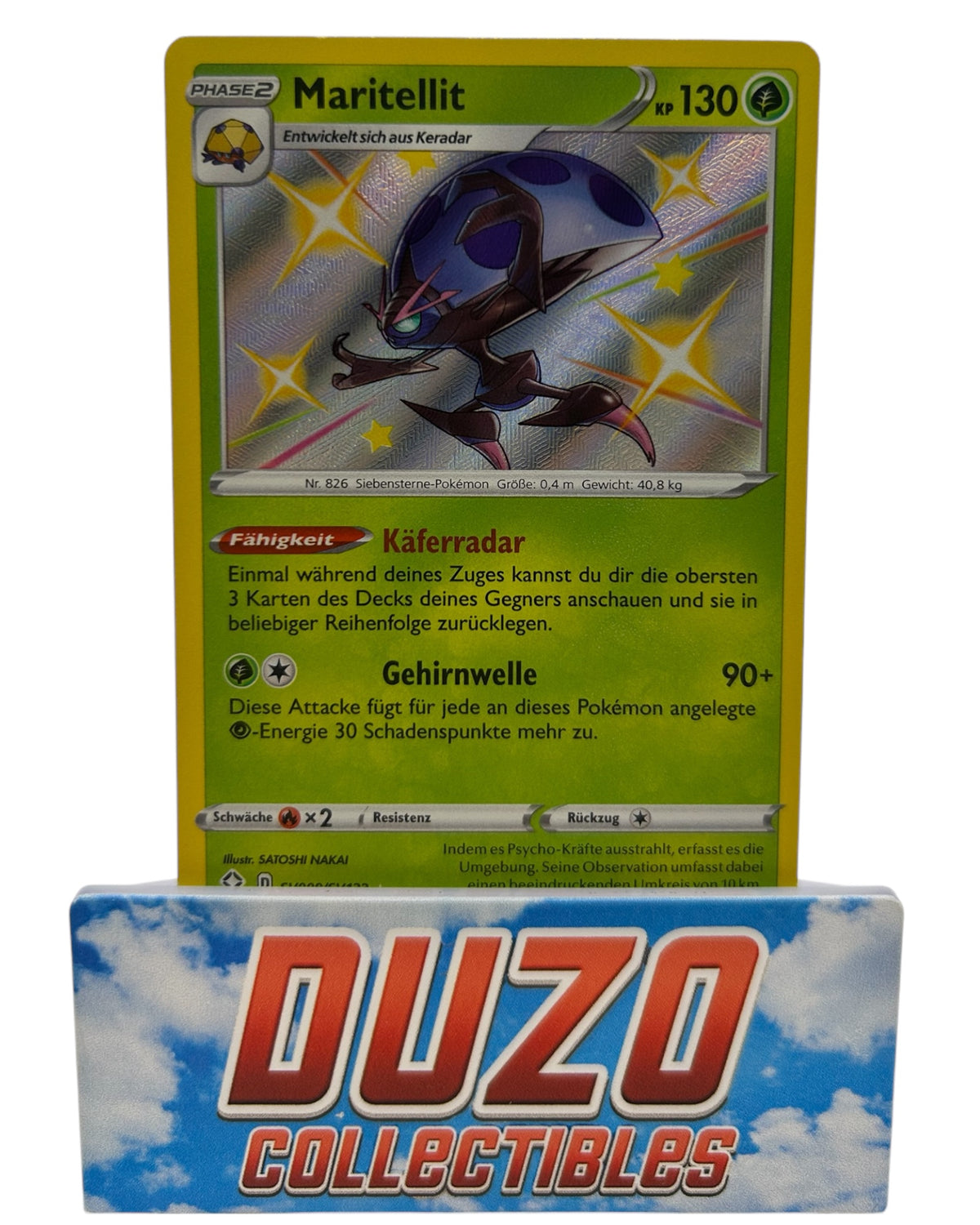 Maritellit Shiny SV009/SV122 Pokemon Nintendo 2021 Shining Fates