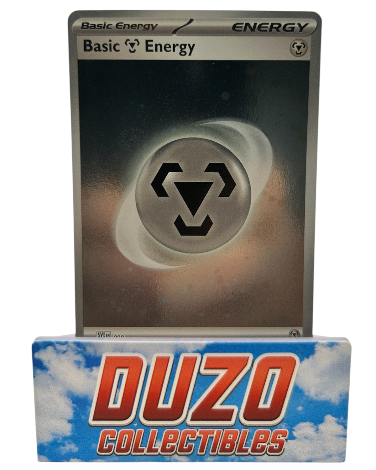 Metal Basic Energy Holo SVE EN 008 Pokemon 2023 Scarlet and Violet