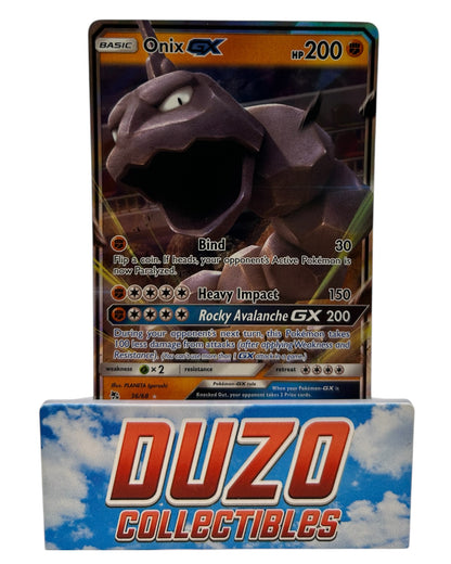Onix GX Fullart 36/68 2019 Pokemon Hidden Fates
