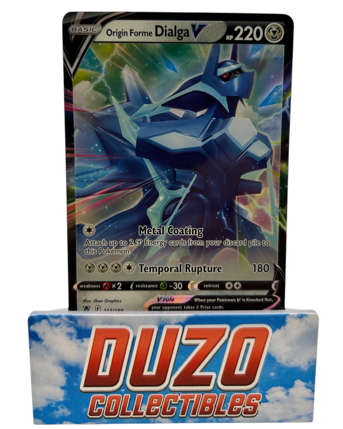 Origin Forme Dialga V 113/189 Pokemon 2022 Astral Radience