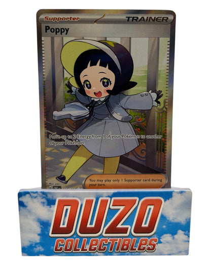 Poppy Full Art Trainer 220/197 2023 Pokemon Obsidian Flames