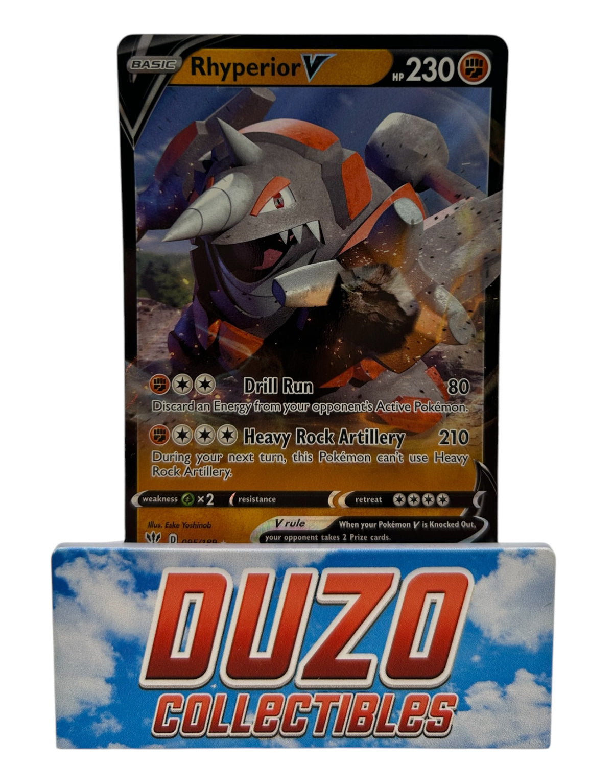 Rhyperior V 095/189 Pokemon 2022 Astral Radience