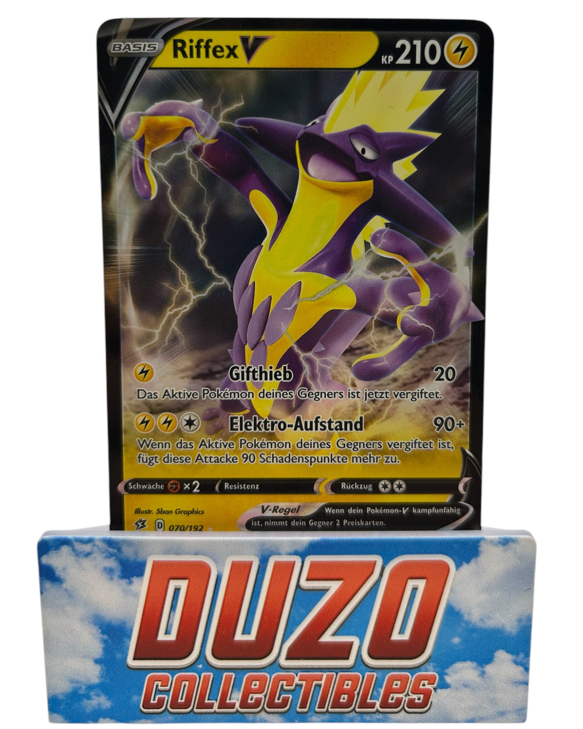 Riffex V 070/192 Pokemon 2020 Clash der Rebellen
