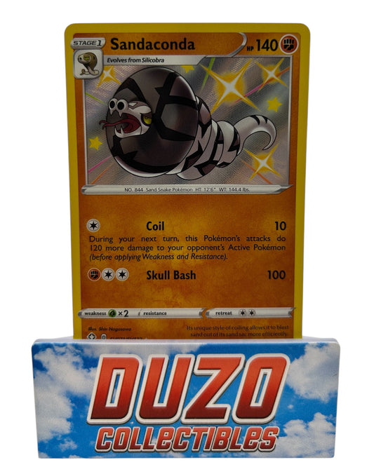 Sandaconda Shiny SV071/SV122 Pokemon Nintendo 2021 Shining Fates