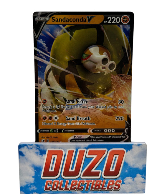 Sandaconda V 108/192 Pokemon 2020 Rebel Clash