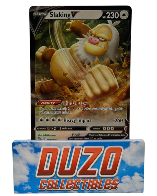 Slaking V Fullart 058/078 Pokemon 2022 Pokemon Go