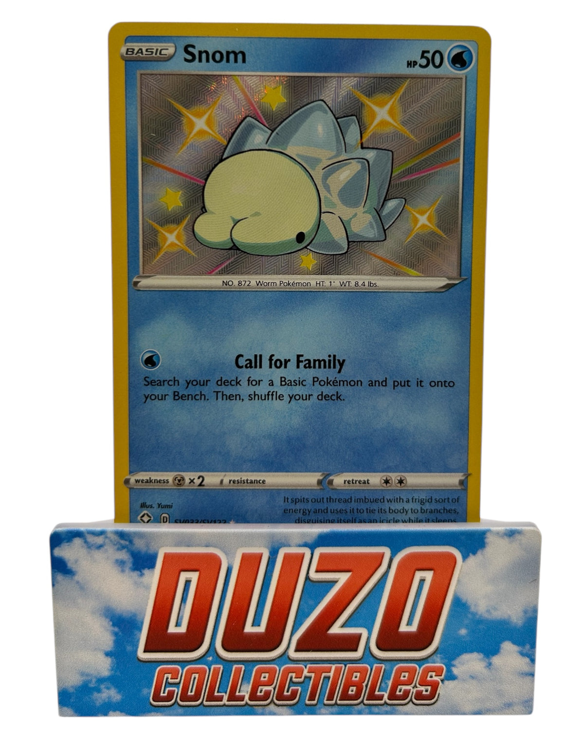 Snom Shiny SV033/SV122 Pokemon Nintendo 2021 Shining Fates