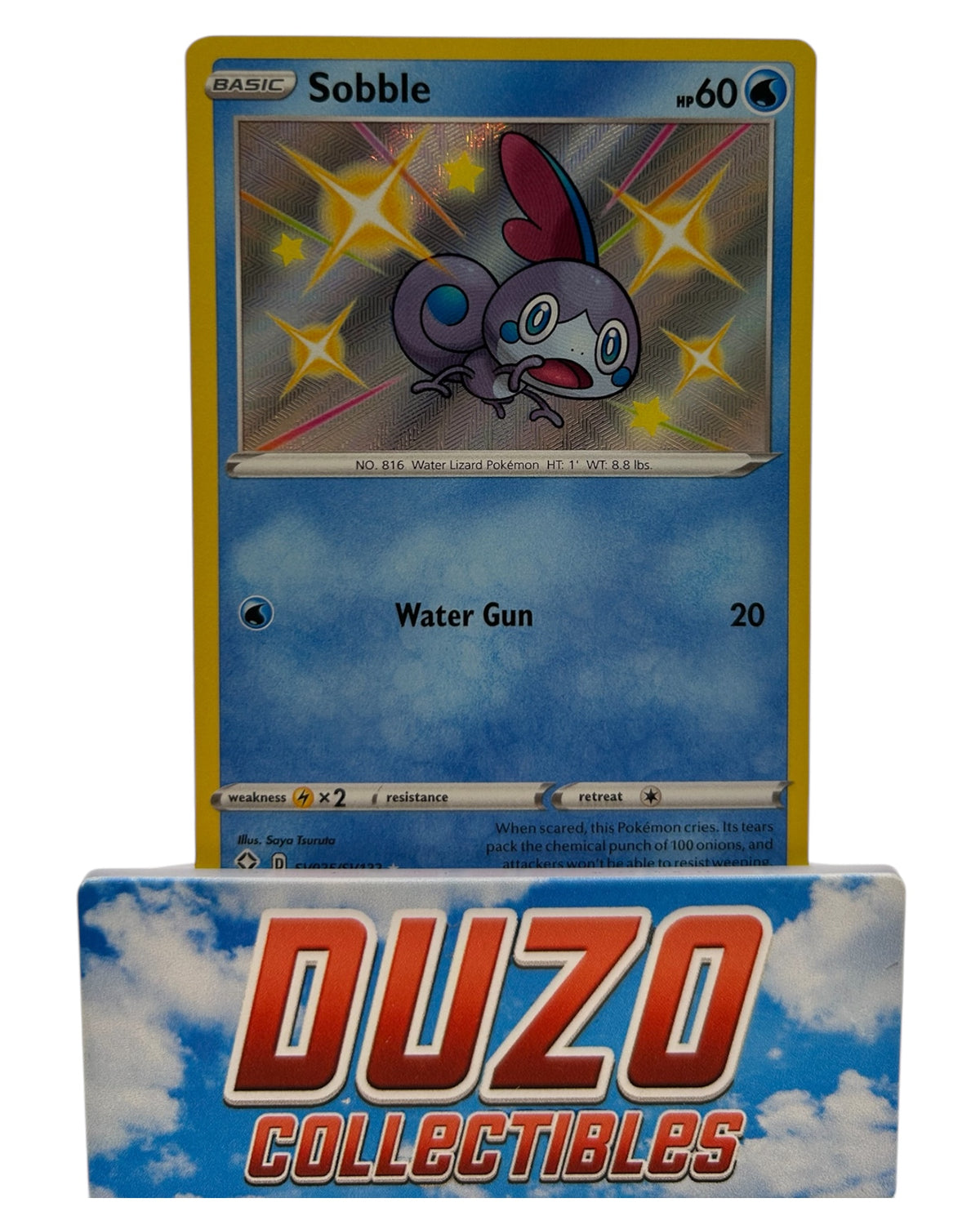 Sobble Shiny SV025/SV122 Pokemon Nintendo 2021 Shining Fates
