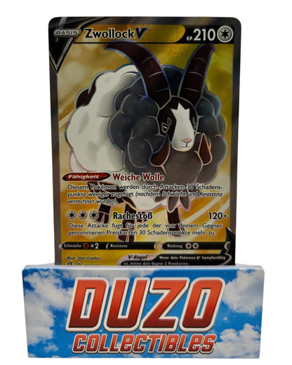 Zwollock V Fullart 188/192 2020 Pokemon Clash der Rebellen