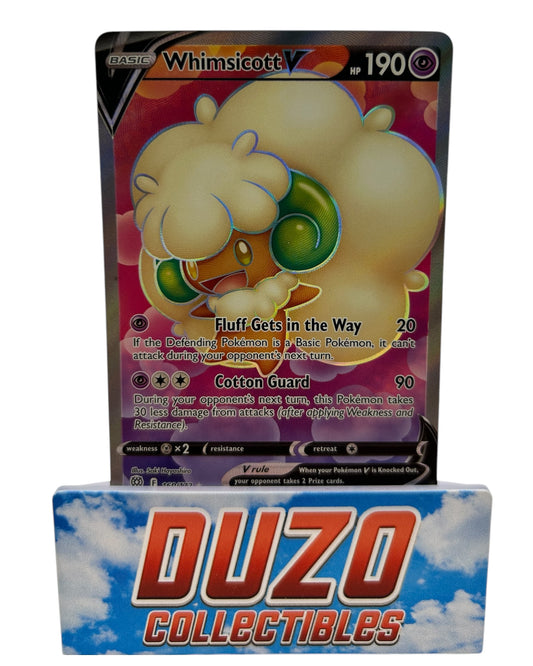 Whimsicott V Fullart 160/172 Pokemon 2022 Brilliant Stars