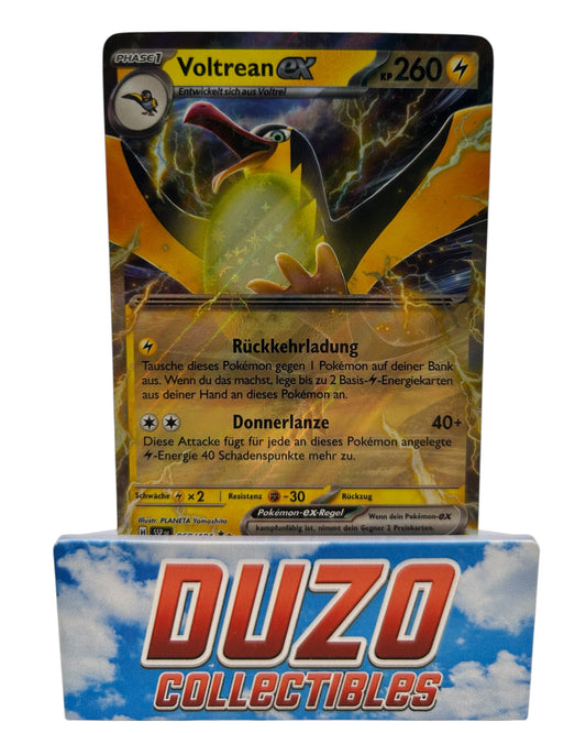 Voltrean EX 068/191 Pokemon 2024 Stürmische Funken