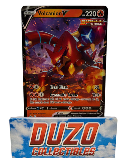 Volcanion V Ultra Rare 025/198 Pokemon Chilling Reign