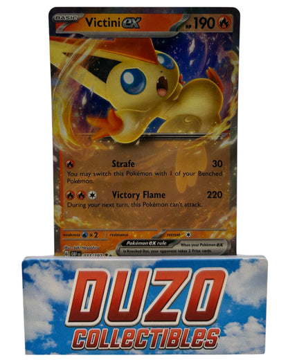 Victini EX Pokemon 2023 Obsidian Flames No.033/197