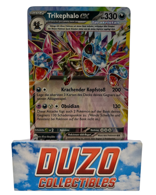 Trikephalo EX 119/191 Pokemon 2024 Stürmische Funken