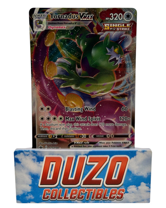 Tornadus VMAX Ultra Rare 125/198 Pokemon Chilling Reign