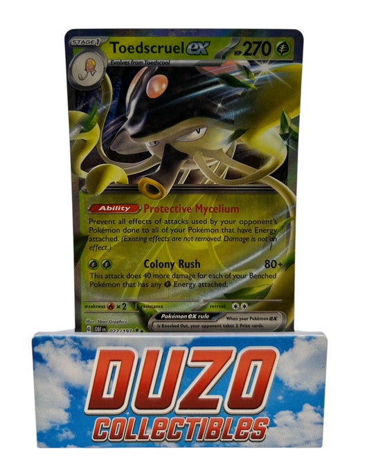 Toedscruel EX Pokemon 2023 Obsidian Flames No.022/197