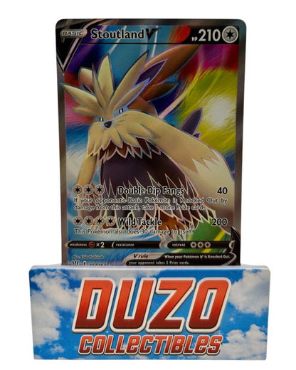 Stoutland V Fullart 157/163 Pokemon Battle Styles