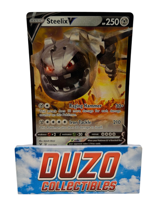 Steelix V 115/185 2020 Pokemon Vivid Voltage