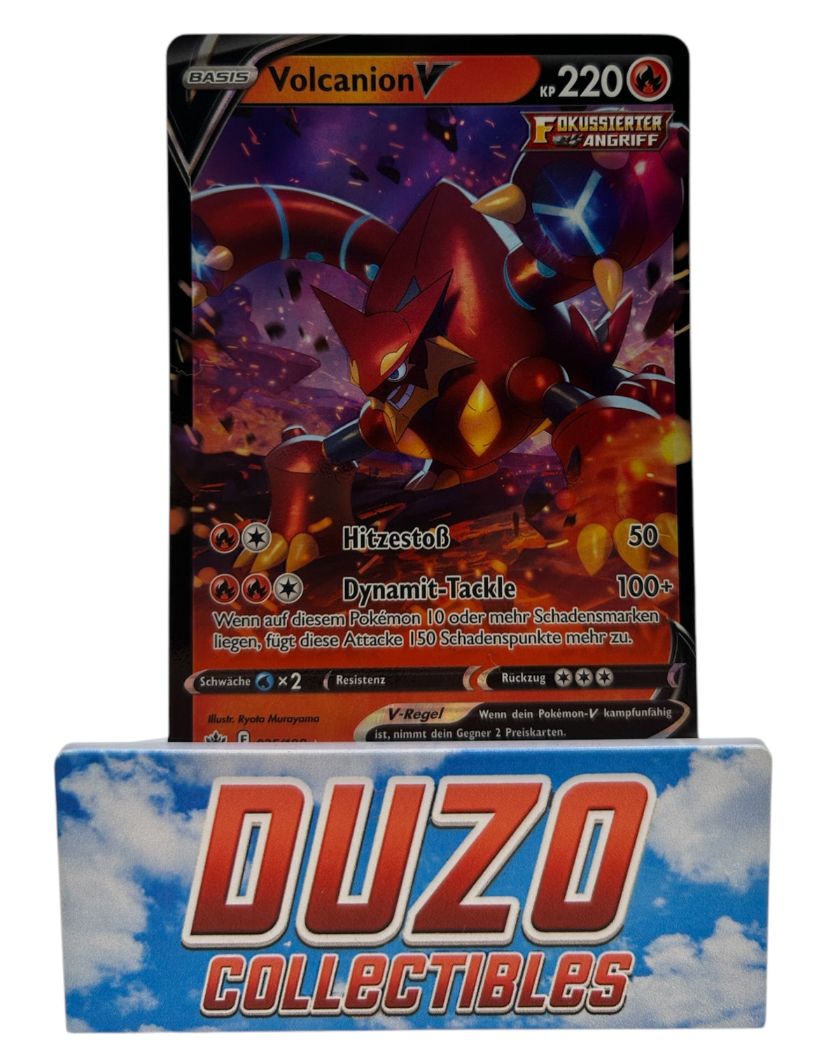 Volcanion V Ultra Rare 025/198 Pokemon Schaurige Herrschaft