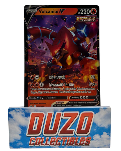 Volcanion V Ultra Rare 025/198 Pokemon Schaurige Herrschaft