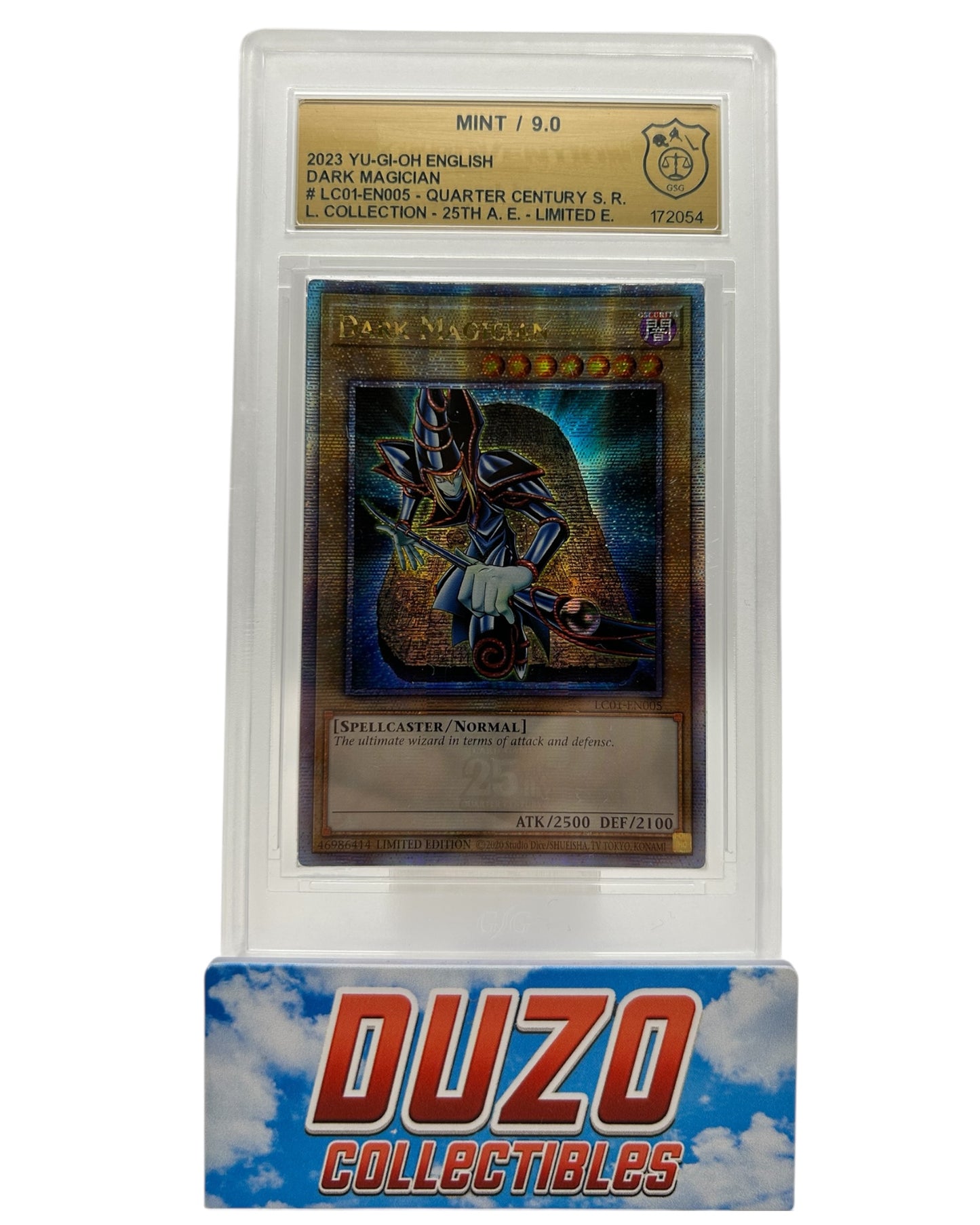 Dark Magician Dragon Limited Edition GSG 9.0 2023 Yu-Gi-Oh Legendary Collection 25th Anniversary No.LC01-EN005