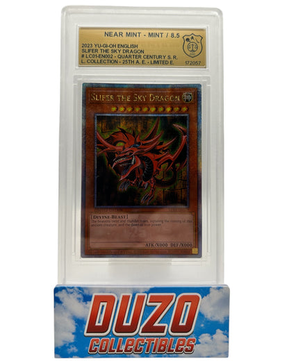 Slifer the Sky Dragon Dragon Limited Edition GSG 8.5 2023 Yu-Gi-Oh Legendary Collection 25th Anniversary No.LC01-EN002