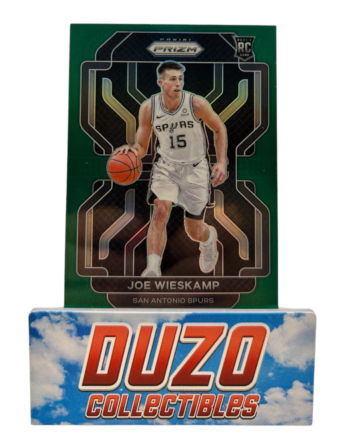 Joe Wieskamp Green Rookie 2021-22 Panini Prizm No.322