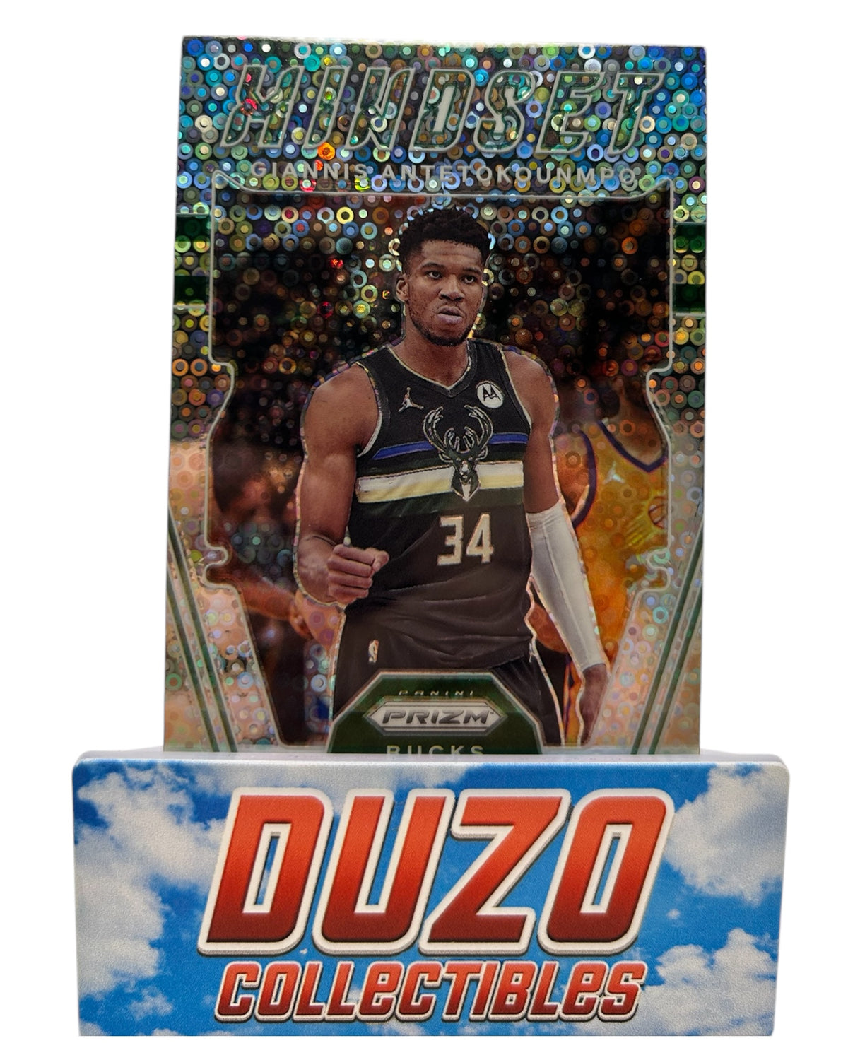 Giannis Antetokounmpo Mindset Disco 2021-22 Panini Prizm No.8