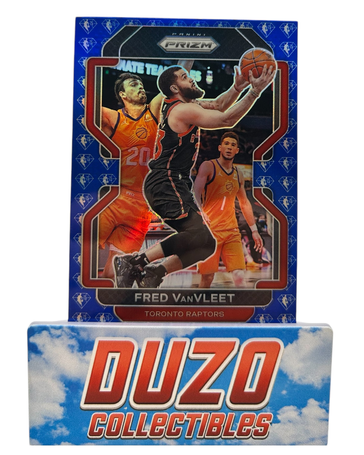 Fred VanVleet NBA 75th Anniversary Diamonds 2021-22 Panini Prizm No.232