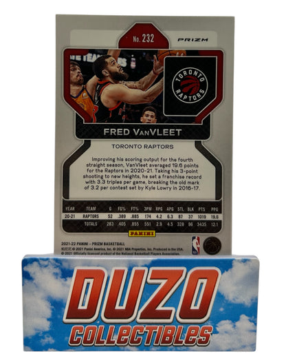 Fred VanVleet NBA 75th Anniversary Diamonds 2021-22 Panini Prizm No.232