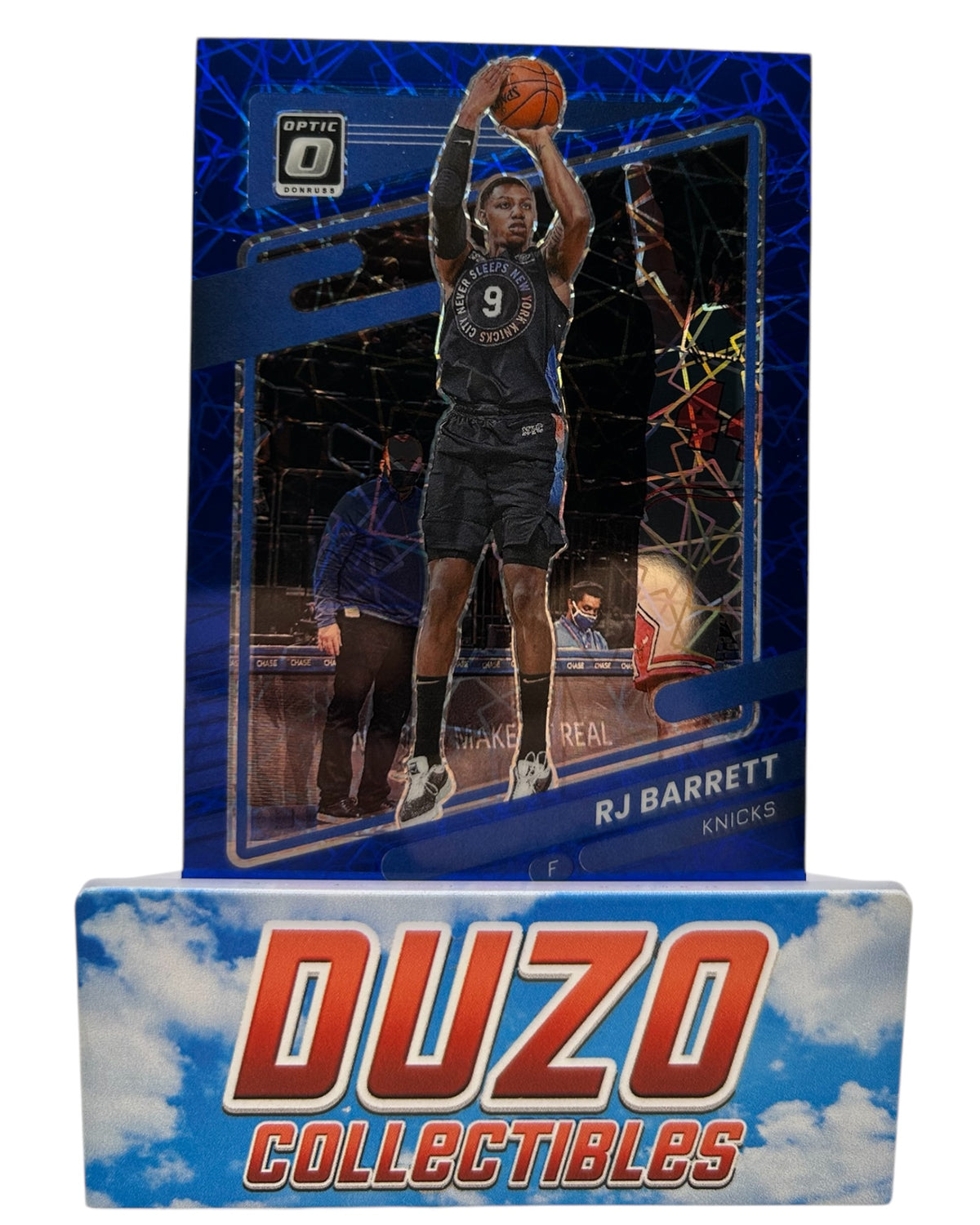 RJ Barrett Blue Velocity 2021-22 Panini Donruss Optic No.63